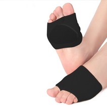 간지앳홈 발바닥 엄지 발가락 아치 풋 패드 03 블랙 XL 2p 세트, 1세트