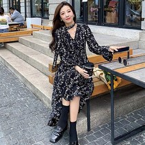 루나걸 프렌치 플로럴 원피스