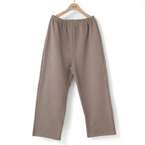 보리맘 기모 밴딩 와이드 임산부 홈웨어 바지 M520