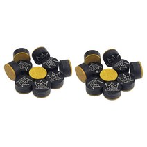 킹다이아몬드팁 클럽용 당구팁 20p, 혼합색상