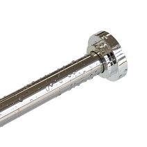 원세븐나인 스테인리스 샤워 커튼봉 85 ~ 140 cm, 1개, 실버계열