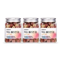 페페로니 반려동물 먹는 콜라겐 껌, 3개, 소고기+황태 혼합맛