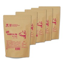 일킬로커피 케냐피베리 5p, 홀빈(분쇄안함), 334g