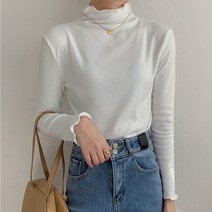 어썸풀 여성용 메리톤 면 목폴라