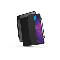 포지오 iDeal 애플펜슬수납 클리어핏 태블릿 투명 케이스, 블랙