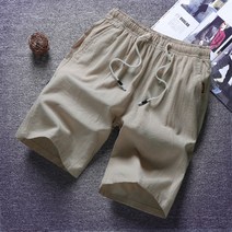 포블럭스 남성용 린넨 캐쥬얼 반바지 FBLS00518