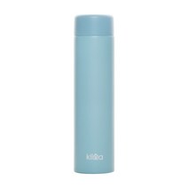 클리나 진공 304 스텐 포켓 미니 텀블러, 블루, 200ml