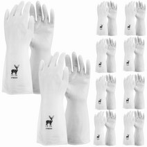 베로나 라텍스 니트릴 고무장갑 S, 화이트, 10개, 소(S)