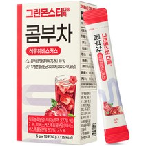 그린몬스터 디톡 콤부차 석류히비스커스 10p, 50g, 10개