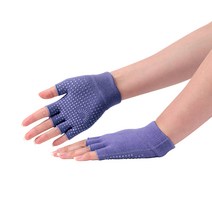 데비 논슬립 요가 장갑 좌우 3세트, 블루