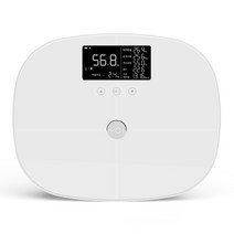 요아이 한글LCD 스마트 체성분확인 바디체중계, 화이트, YSS-221FWH