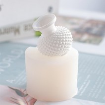 홈플로우 미니 꽃병 모형 수제 석고 실리콘 몰드