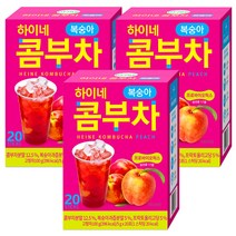 하이네 콤부차 복숭아, 60개, 5g