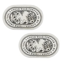 데일리프렌즈 북유럽 레터링 욕실 발매트 2p, 플라워