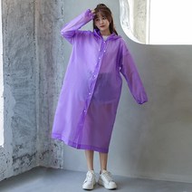 이츠굿텐 다회용 EVA 레인코트 고급 우비