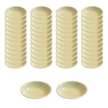 동광멜라민 ABM K 마블 찬사라 3반 접시 50p, 베이지, 50개