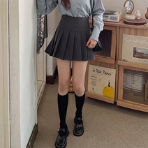 프롬미스 여성용 테니스 플릿츠 주름 미니 스커트