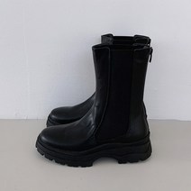 플랙슈 여성용 밴딩 첼시부츠 5cm