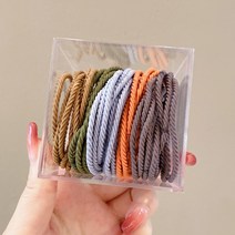 티지 대용량 고탄력 머리끈 50p