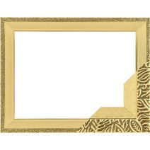 누니액자 고급형 우드 슬림 앤틱 300피스 퍼즐액자 26 x 38 cm SF07, 퓨어골드