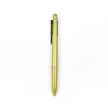 리플린 메탈 스와로브스키 유성 3색펜 0.4mm, 라임, 1개