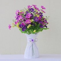 소니오 장식용 홈 테이블 멀티 조화 + 화병, TYPE 22 + 랜덤발송(화병 꽃)