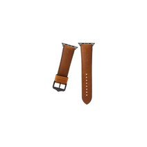 비쉐르 벨벳콩 애플워치 5 레더 밴드 스트랩 (40mm 호환 가능), 브라운, 1개