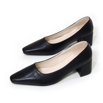 아리앤 올디 스퀘어 여성 통굽 펌프스