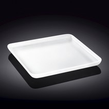 윌맥스 스텔라 정사각 접시, 화이트