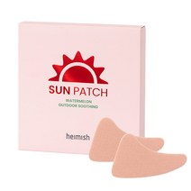 헤이미쉬 워터멜론 아웃도어 수딩 선패치 2종 x 5p 세트, 1세트