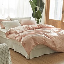 쉬즈홈 홀릭 고밀도 바이오워싱 홑겹이불 세트