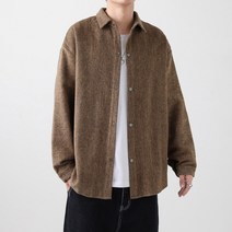 남성용 와일드 레트로 셔츠