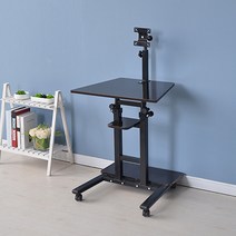 자파스 높이 조절 데스크, 오크블랙