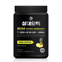 삼대오백 BCAA 티로신 에너지드링크 파인애플향, 1개, 500g