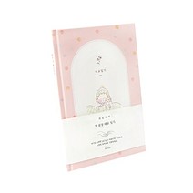 인디고 처음육아 한 문장 태교 일기장, 핑크, 1개