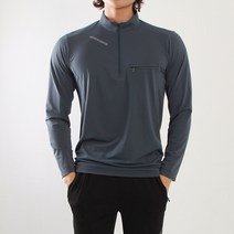 마인플로우 남성용 반집업 등산 티셔츠 RM231