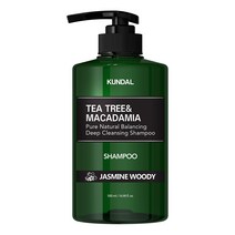 쿤달 딥 클렌징 지성 샴푸 아로마에디션 자스민우디향, 500ml, 1개