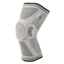 오저씨 더블스프링 무릎보호대 좌우겸용 라이트그레이 XL, 1개