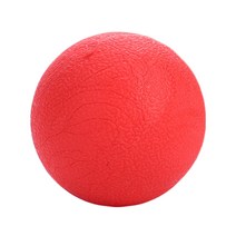 데일리프렌즈 퍼피가드 대형견 고무 공 장난감 8.5cm, 레드, 1개