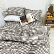 먼지없는 겨울 차렵이불 베개커버세트