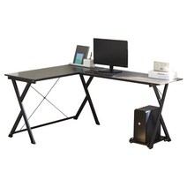 베스트리빙 베이직 코너형 책상 테이블 1200 x 1580 x 720 mm, 웬지