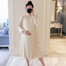 민성컴퍼니 러블리 임부복 쉬폰 플레어 드레스