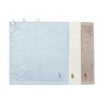 밤부베베 톡톡 온마을 고리타올 3종 세트, 1세트, 도브화이트, 웜그레이, 애쉬블루