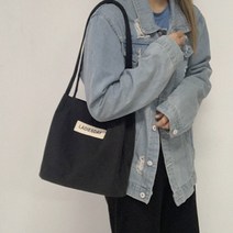 LADIESDAY 심플 캔버스 에코백