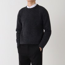 지지블랙 남성용 마렌 보카시 라운드 니트