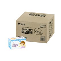 킹스봉 컴팩트 위생롤백 소 17 x 25 cm, 40개