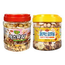 머거본 믹스파티 800g + 파티믹스 오리지널 믹스넛 600g 세트, 1세트