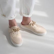 단골언니 여성용 빅체인 워너블 스니커즈 뮬
