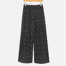 패션풀 여성용 다즐링 페이즐리 플리츠 팬츠 26490