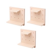 내 마음대로 꾸며보는 타공판 22 x 22 cm, 3개, 베이지